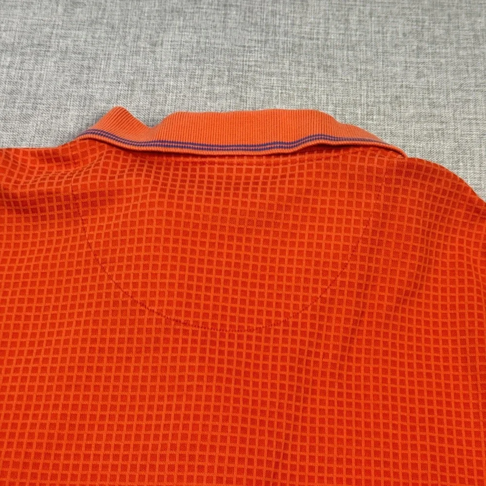 Nike Florida Gators Y2K Polo Shirt Men XL Orange NCAA Golf Dri-FIT Short Sleeve